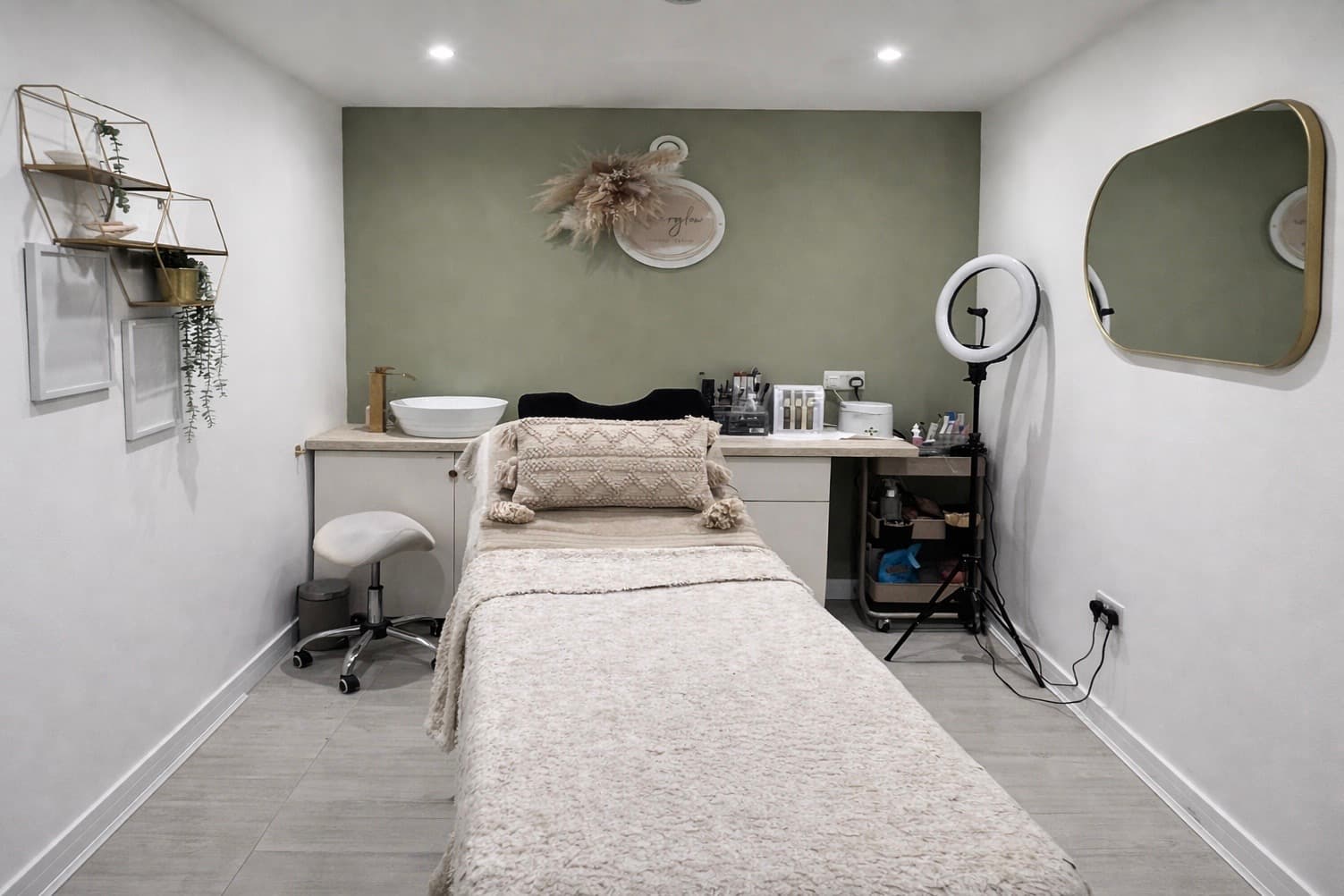 Treatment room within a Beauty Salon