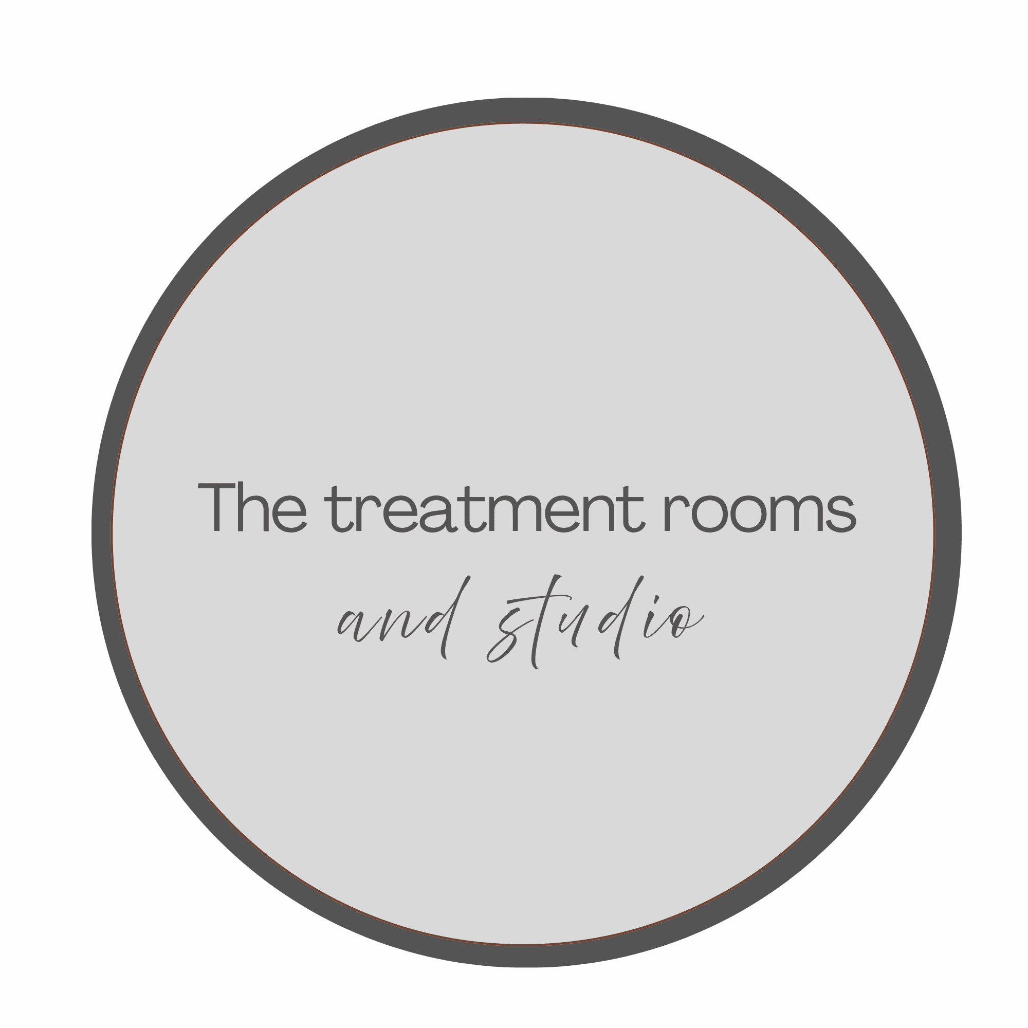 The treatment rooms and studio  logo